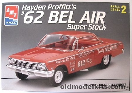 AMT 1/25 1962 Chevrolet Bel Air Hayden Proffitt Z-11 - Super Stock, 6760 plastic model kit